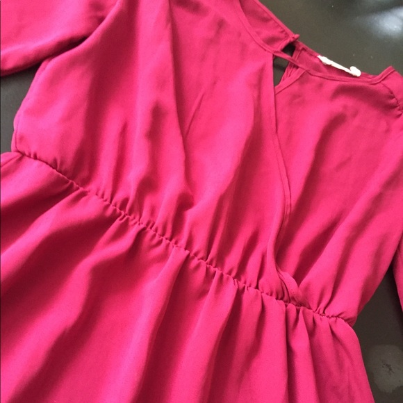 Blush Magenta Dress/Blouse - Picture 2 of 5